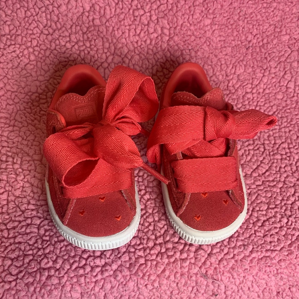 💗 Pink Toddler Pumas💗
